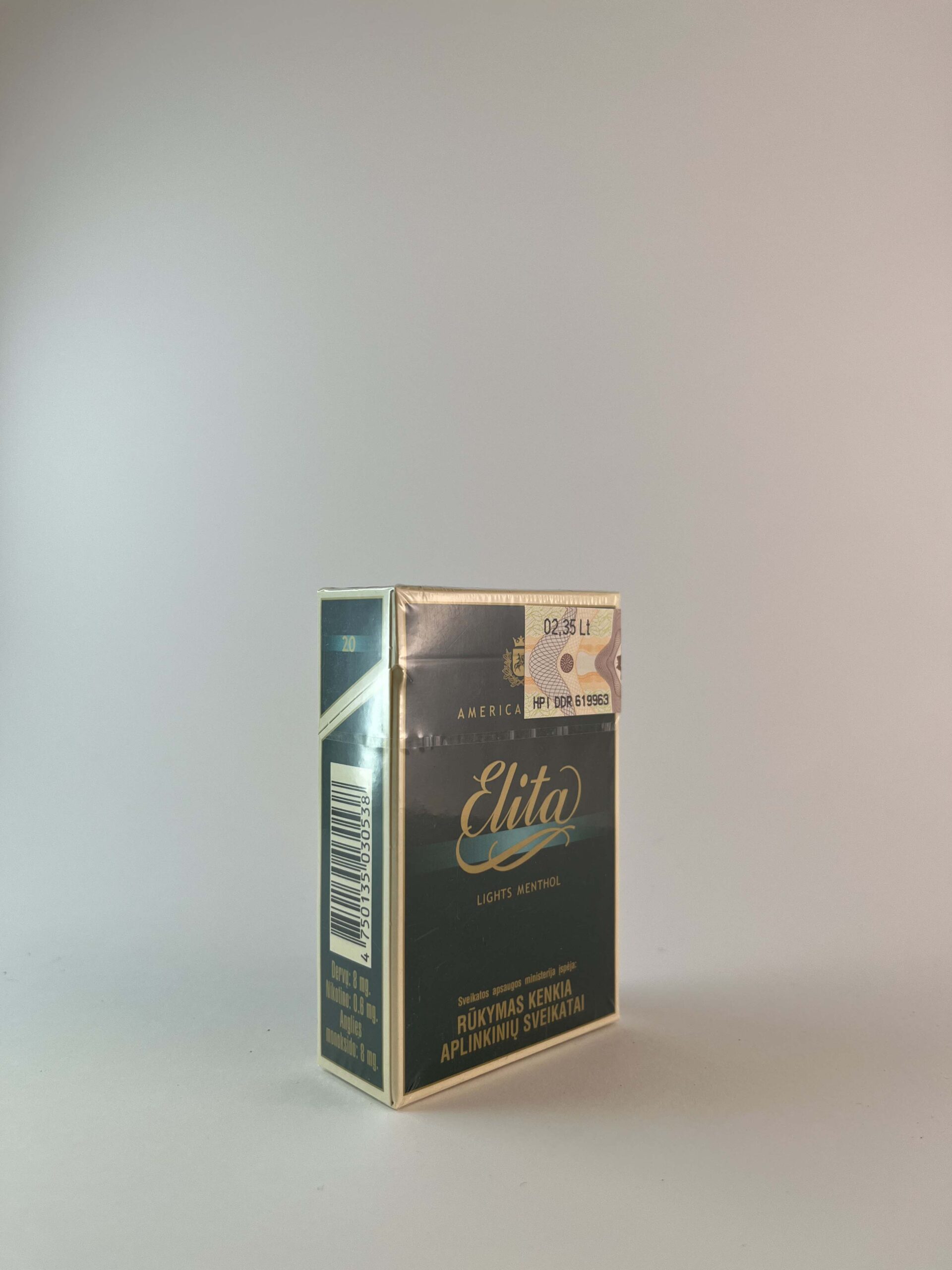 Elita Lights Menthol - Paveikslėlis 2