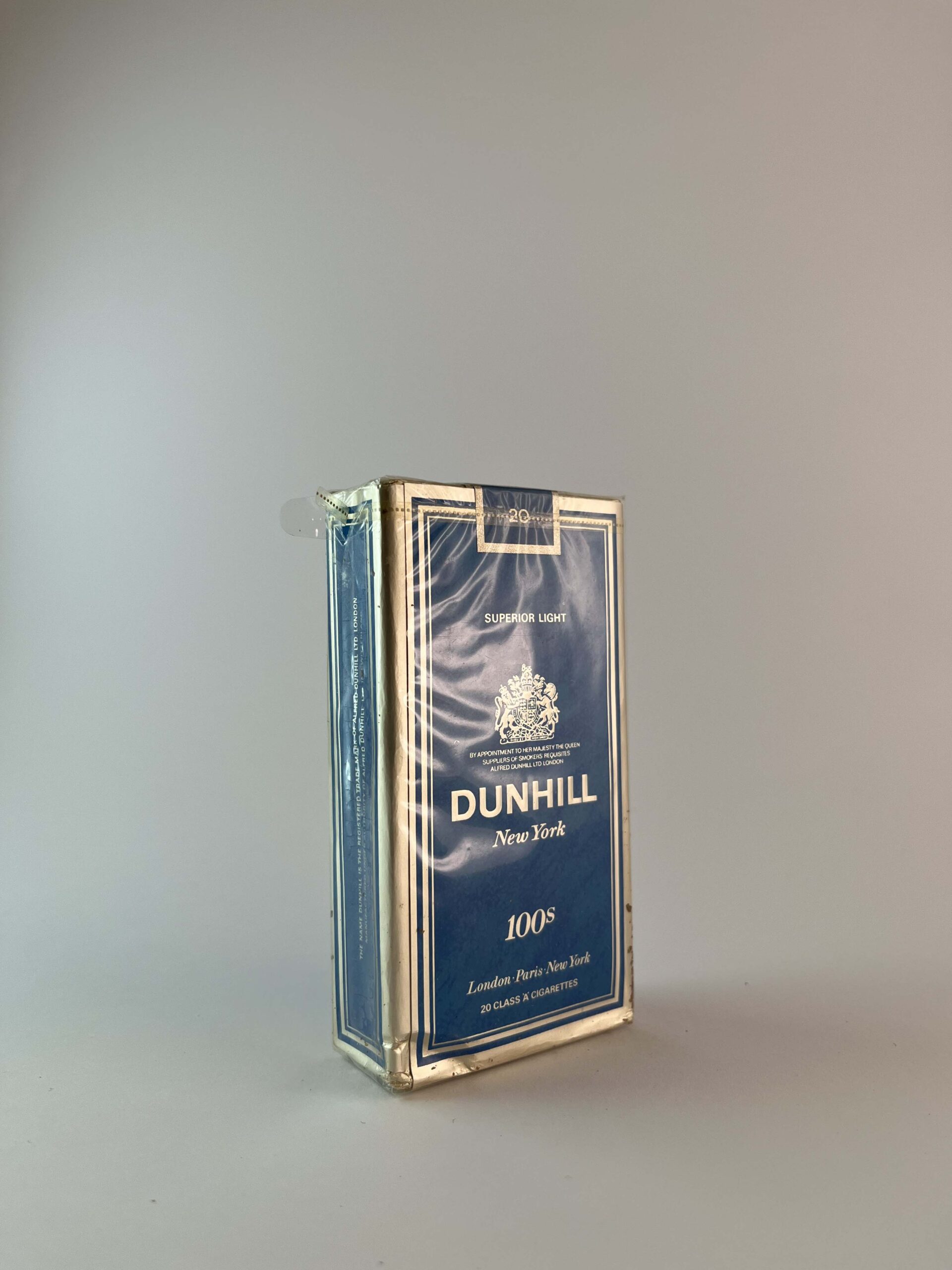 Dunhill "New York 100's Superior Light"
