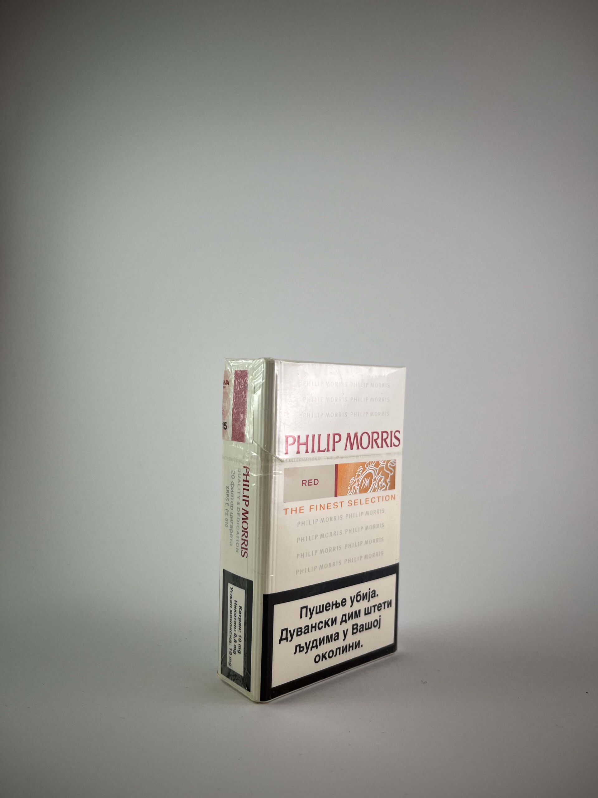 Philip Morris "The Finest Selection Red"