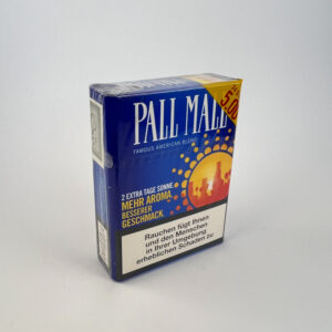 Pall Mall "Famous American Blend – 2 Extra Tage Sonne"