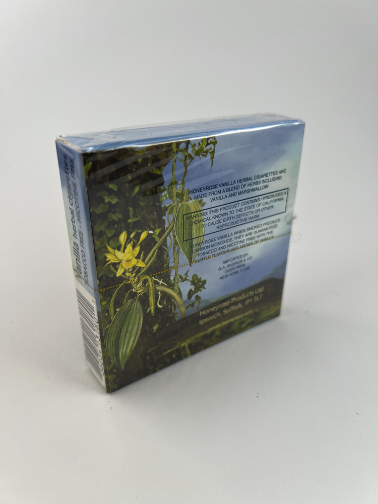 Honeyrose Vanilla Herbal Cigarettes - Paveikslėlis 2