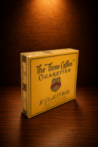 The “Three Castles” Cigarettes – Yellow Label