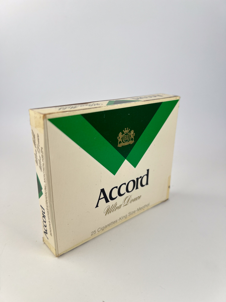 Accord Ultra Douce / Ultra Mild Menthol